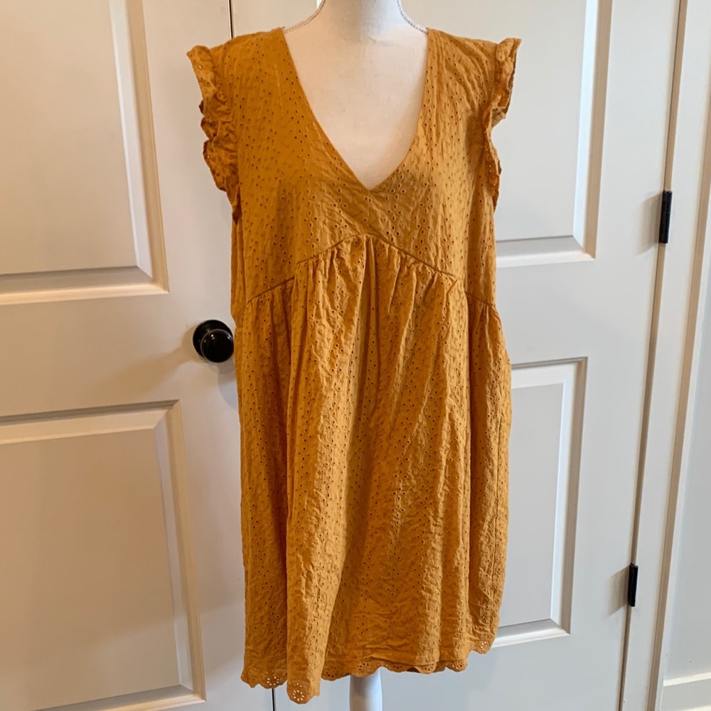 Knox Rose Mustard Yellow Dress